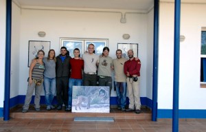 I visit the awesome team from the El Acebuche breeding center for the highly endangered Iberian lynx. Photo: Sandra Barba