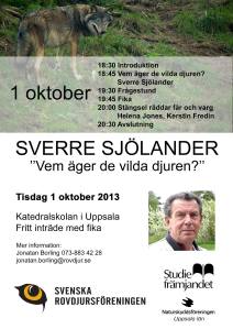 Sverre Sjölander Uppsala
